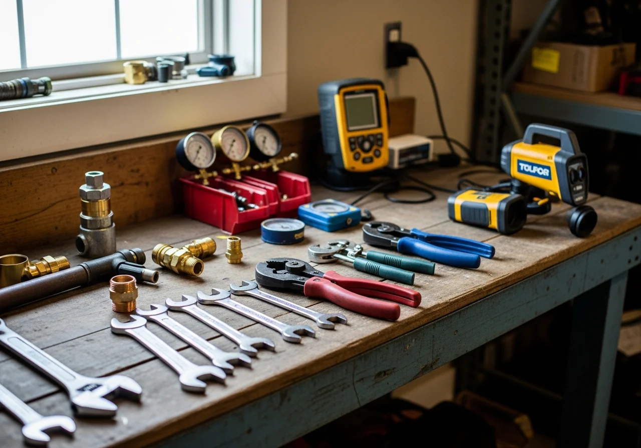 Tools and equipment used by the EZ HPS crew